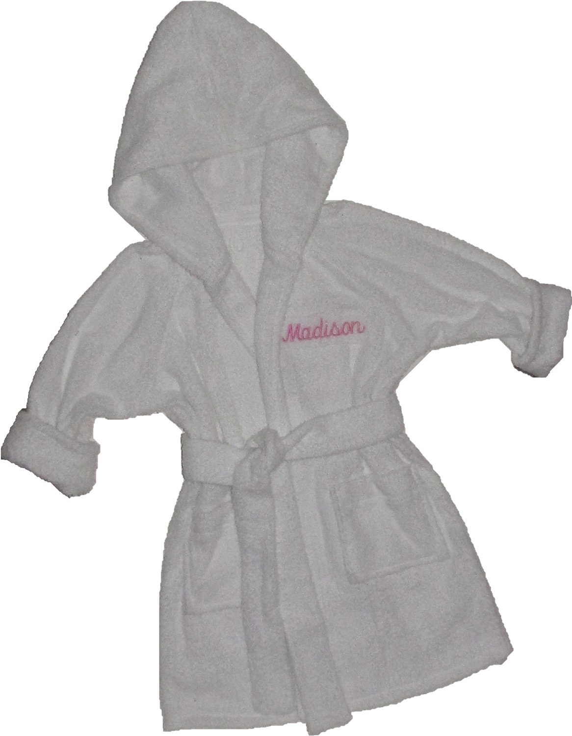 Personalized Handmade Toddler Bathrobe