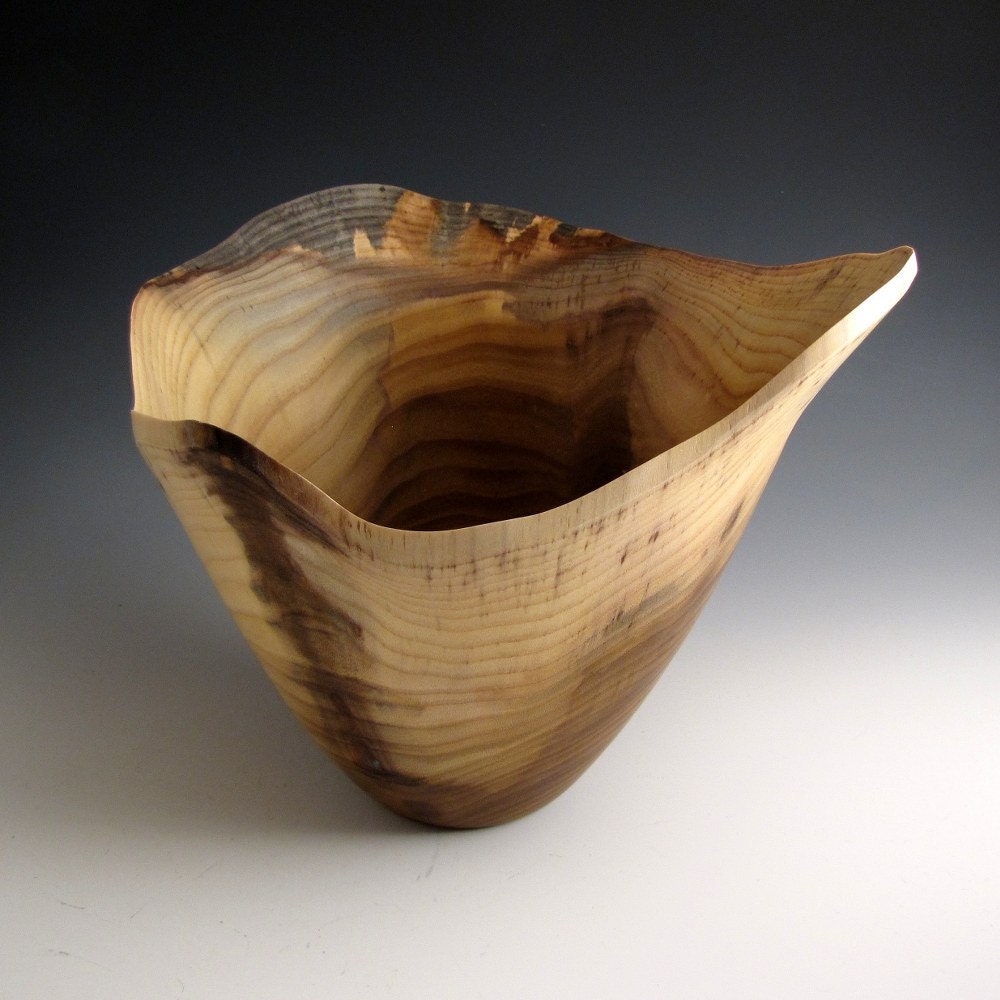 Natural Edge Pawpaw Wood Turned Bowl