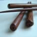 10 pieces ( 5 pairs ) of Stained Wood Hair stick - 6 inches long