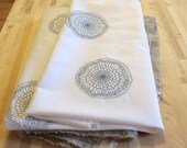Yardage - Handprinted Linen Fabric