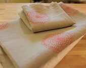 Yardage - Handprinted Linen Fabric