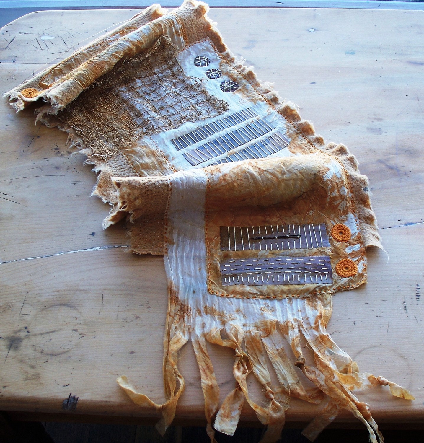 Temporarily unavailable - LOST and FOUND - textile art - original design