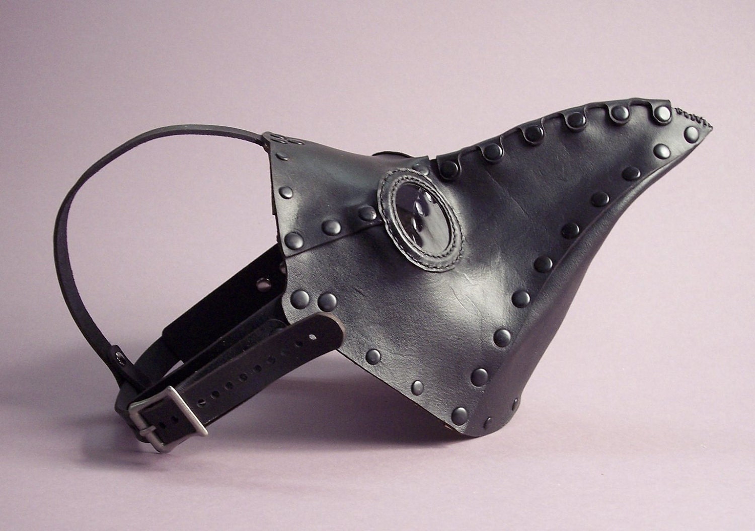 Plague Doctor mask in Black "Krankheit"
