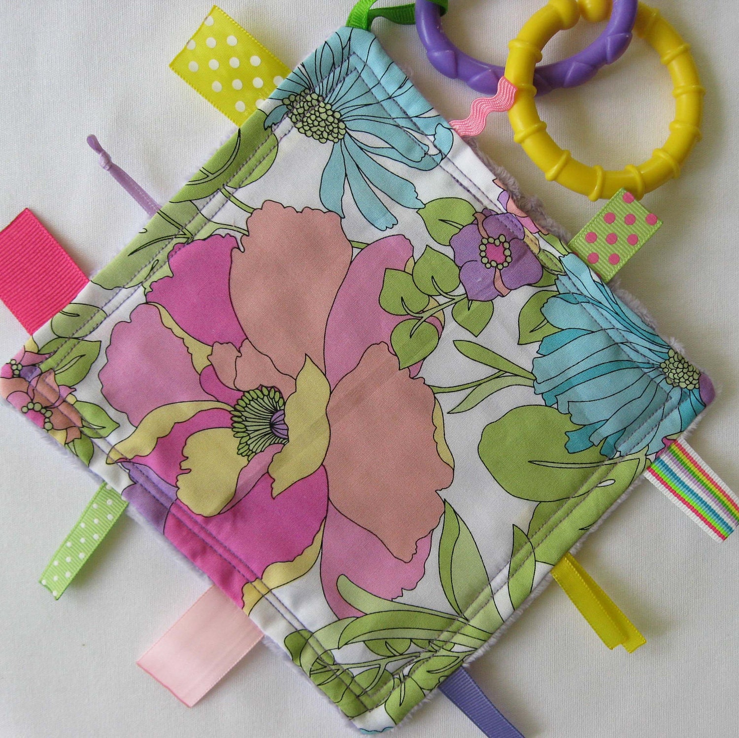 Vintage Flower Garden Mini Touch and Feel Sensory Toy
