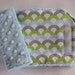 Waves Blue and Green Reversible Car Seat Strap Covers