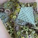Paisley Flowers Minky Baby to Toddler Blanket