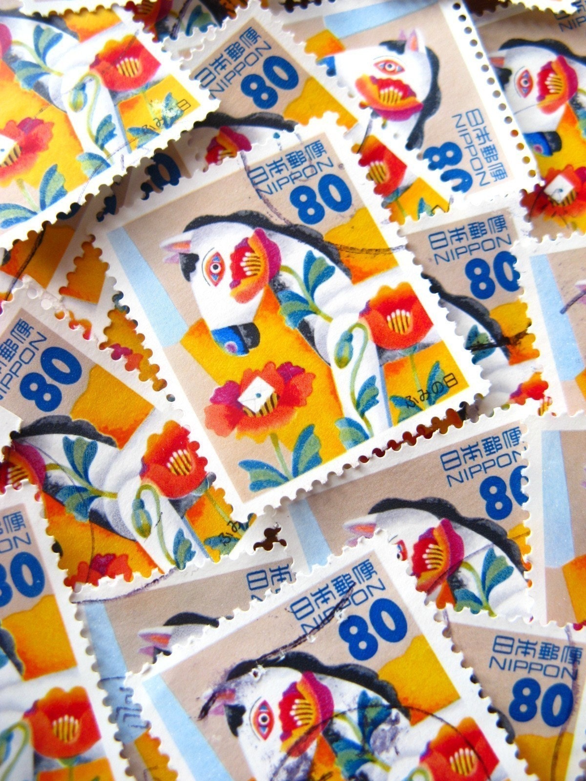 Japanese postage - dala horse