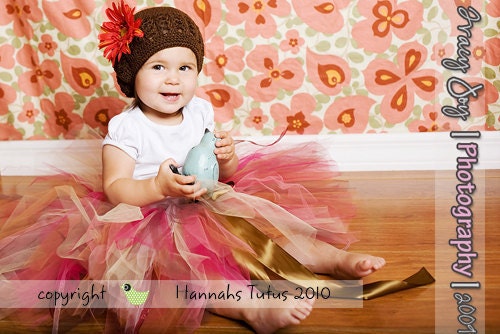 FALL SWEETHEART Tutu Ready2ship 18 waist 9 length fits most 1 to 2 yr olds Fall Autumn Photos Birthday