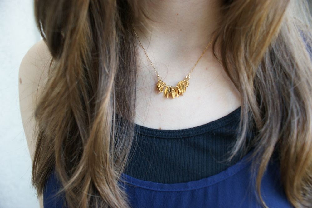 Gold Necklace, Dainty Necklace, Thin Gold Necklace