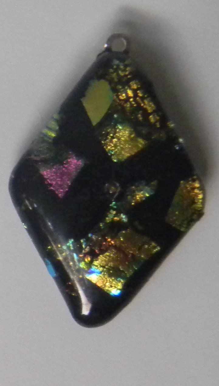 Dichroic Glass Pendant III