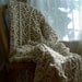 Cotton Afghan- Natural