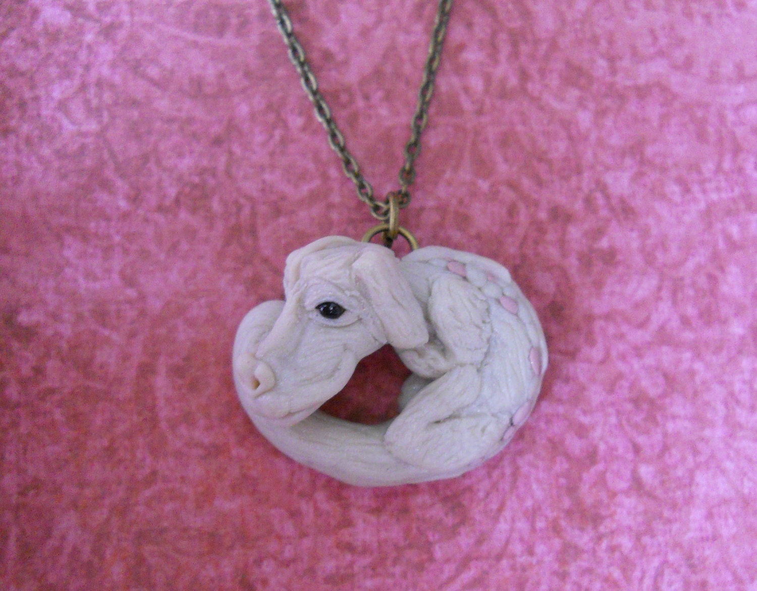 Falcor the luck dragon necklace