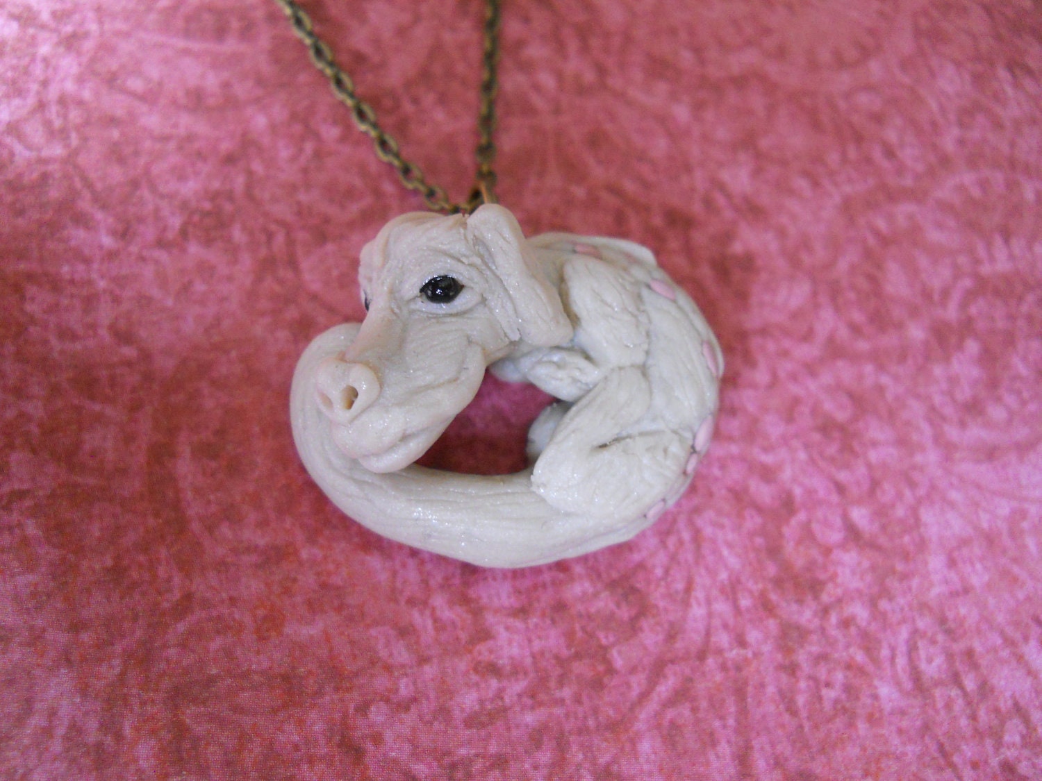 Falcor the luck dragon necklace