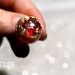 Ring Harajuku Street Fashion Gumball Glitter Resin Dome Ring In Multi Colors