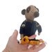 Meerkat Captain Archer, star trek meercat, startrek, enterprise, large 11 inch tall plush, Porthos the beagle dog, scifi