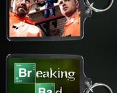 BREAKING BAD keychain / keyring Walter White & Jesse Pinkman