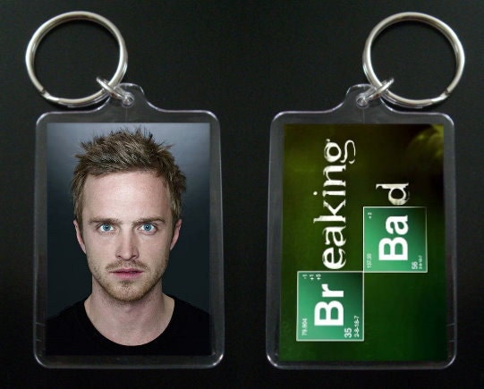 BREAKING BAD keychain / keyring Aaron Paul Jesse Pinkman