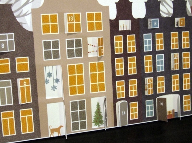Amsterdam Advent Calendar (2) - Custom Order for Alice