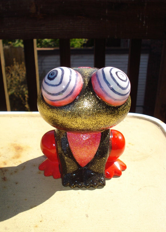 Frog piggy bank
