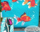 NEW - PDF - Easy to Sew Organizer Pouch - A Double Pouch