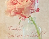 Personalized Fine Art Photo Card for Mom, Friend, Sister, Mom-to-Be, Grandmother and more