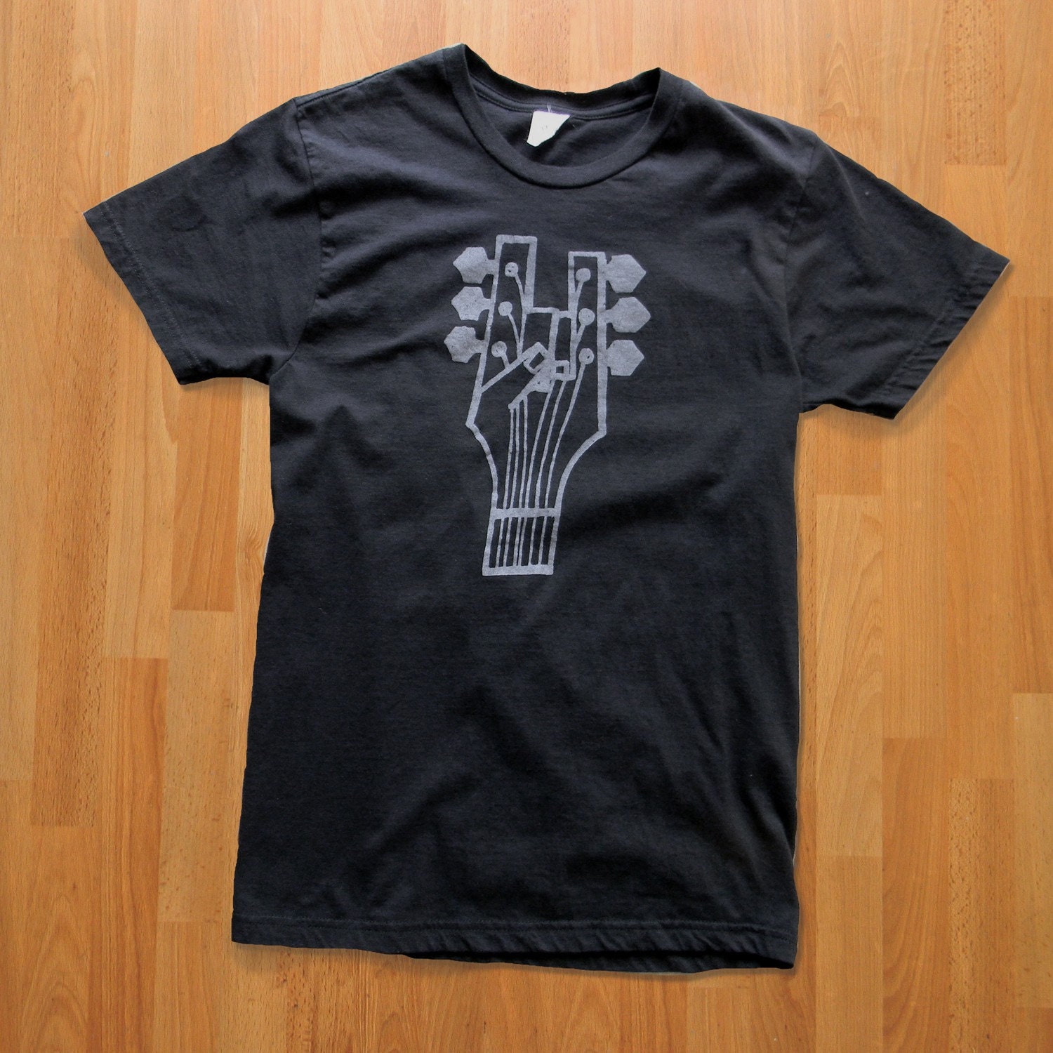 Rock Hand - Black Mens Tee