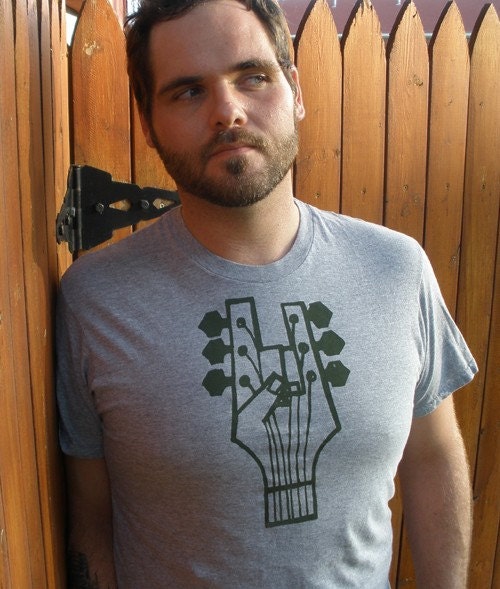 Rock Hand - Black Gray Tee