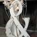 AMPERSAND or the AND SIGN Shabby Cottage Letters for your Save the Date, Wedding Guest Book, 24 in tall