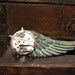 Clockworks Tie Clip, Wing Tie Bar, Tie Clip, Tie Bar, Mens Steampunk, Mens Accessories, Rocker, Gothic, Rock Star