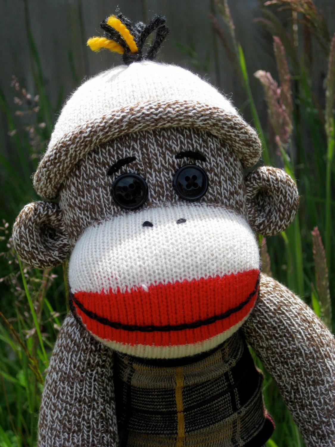 traditional sock monkey