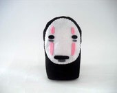 Spirited Away No-Face Felt Ooak. Ghibli. 15 cm