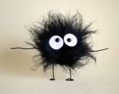 Spirited Away Susuwatari Felt Doll Ooak. Ghibli. 15 cm