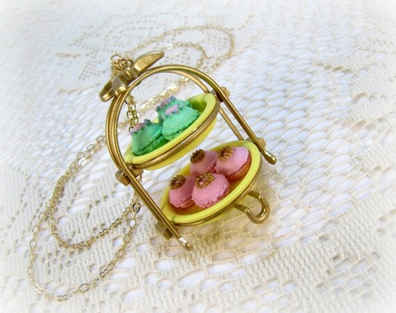 Miniature French Macaroon Necklace - CuteAbility