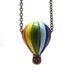 Hot Air Balloon Up Up And Away Necklace