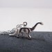 Dinosaur Necklace Brontosaurus Jewelry RAWR
