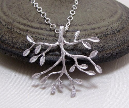 Silver Tree Necklace