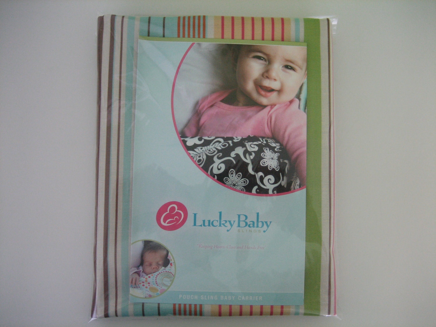 Lucky Baby Dots Sling Reversible with Pocket - Free Shipping