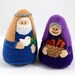 NOAH'S ARK - PDF Doll Pattern (Ark, Noah, Noah's Wife, Hay Stack, Apple Barrel, Chicken, Rooster, Nesting Box)