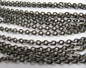 Antiqued Brass Chain 5 Feet, 2mm