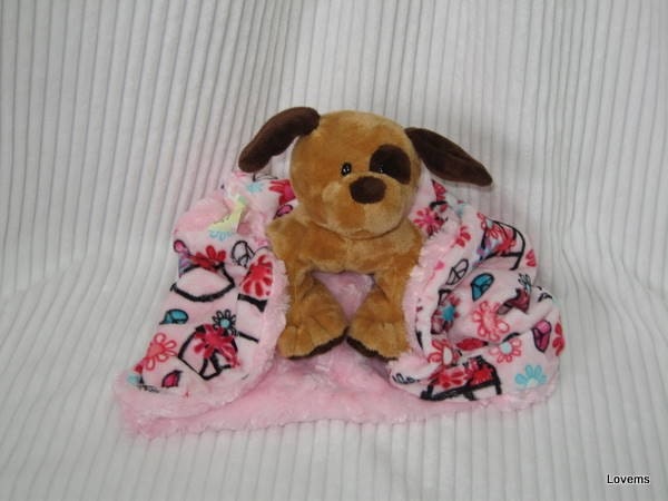 Security Blanket - Tan Puppy - Lovems