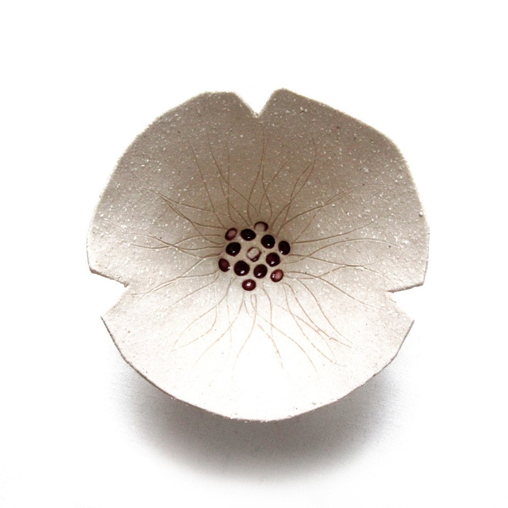 Poppy flower bowl