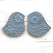 Waterproof Wall art - Birds of a Feather Baby Blue Stoneware Ceramic - Home Living Room Kitchen Bathroom Bedroom Decor