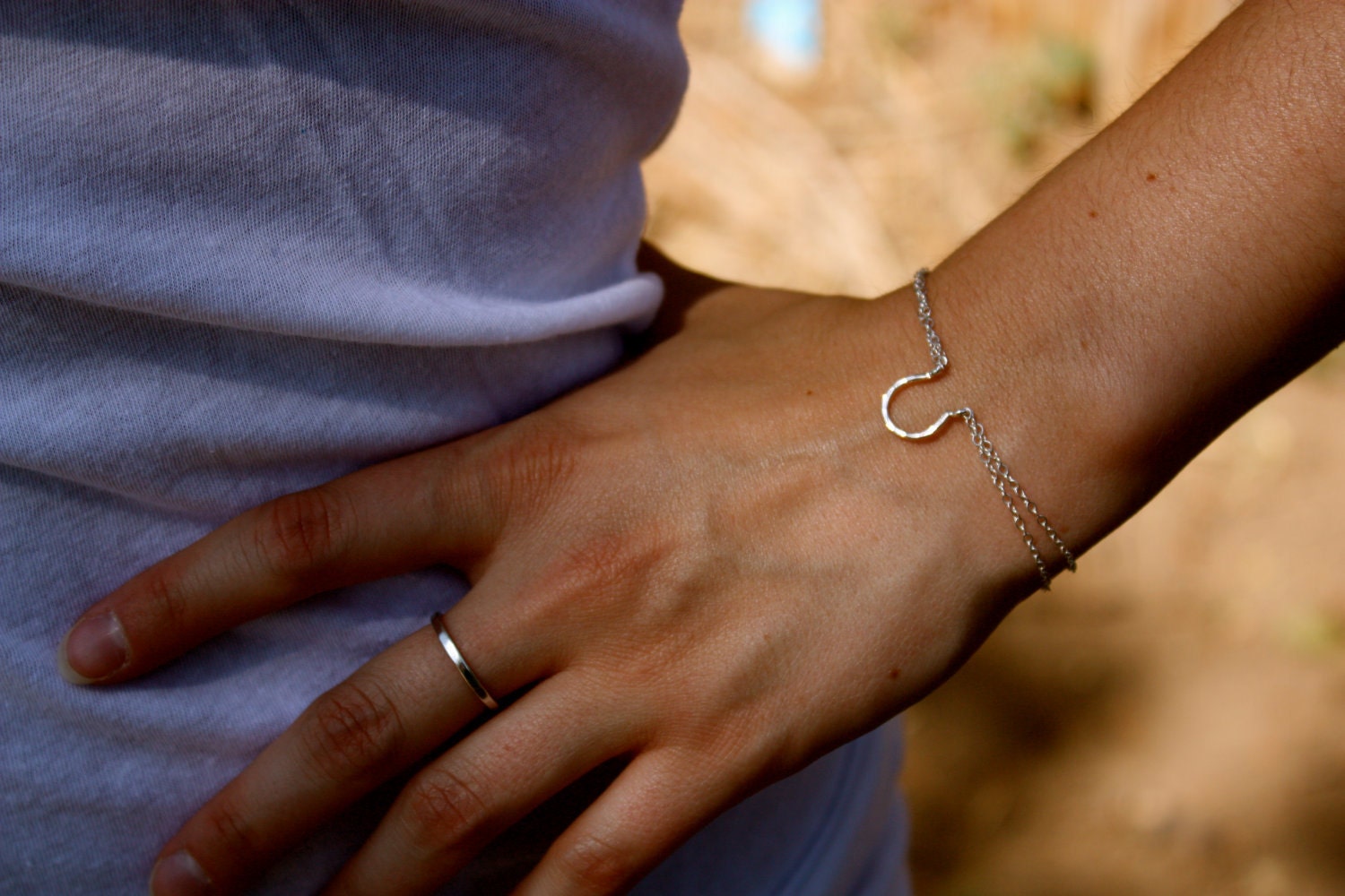 Lucky Horseshoe 14k Gold Fill