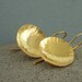 Golden Poppy earrings