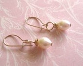 Romance and Roses Pearl Earrings