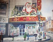 Woolworths Dept Store Grand Rapids MI 1960s 5 X 7 inch Print