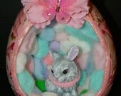 Pink Ceramic Egg