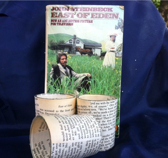 10 East of Eden - Steinbeck Votive Holders - Wedding Favors - Party Favors - Swag Bags