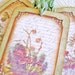 Fern Tags Botanical Tags cottage garden sage green cream sepia brown script digital collage