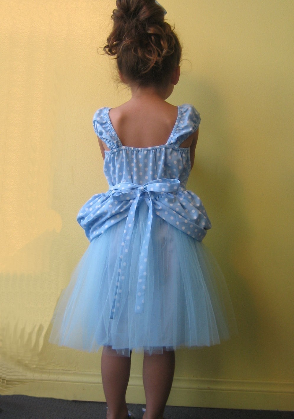 CINDERELLA costume Princess TUTU dress from Lover Dovers handmade girls costume great for Holiday trip